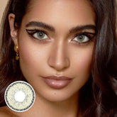 Natural Colors CRISTAL BROWN Coloured Contact Lenses - BEAUEYE (UK)